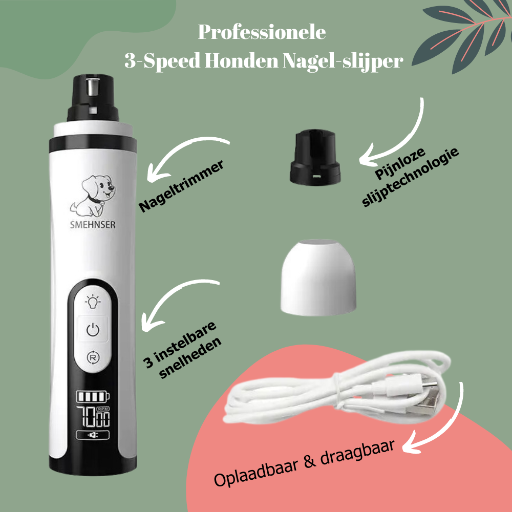 CallmPlace - Nagelvijl - Elektrische nagelvijl voor honden en katten
