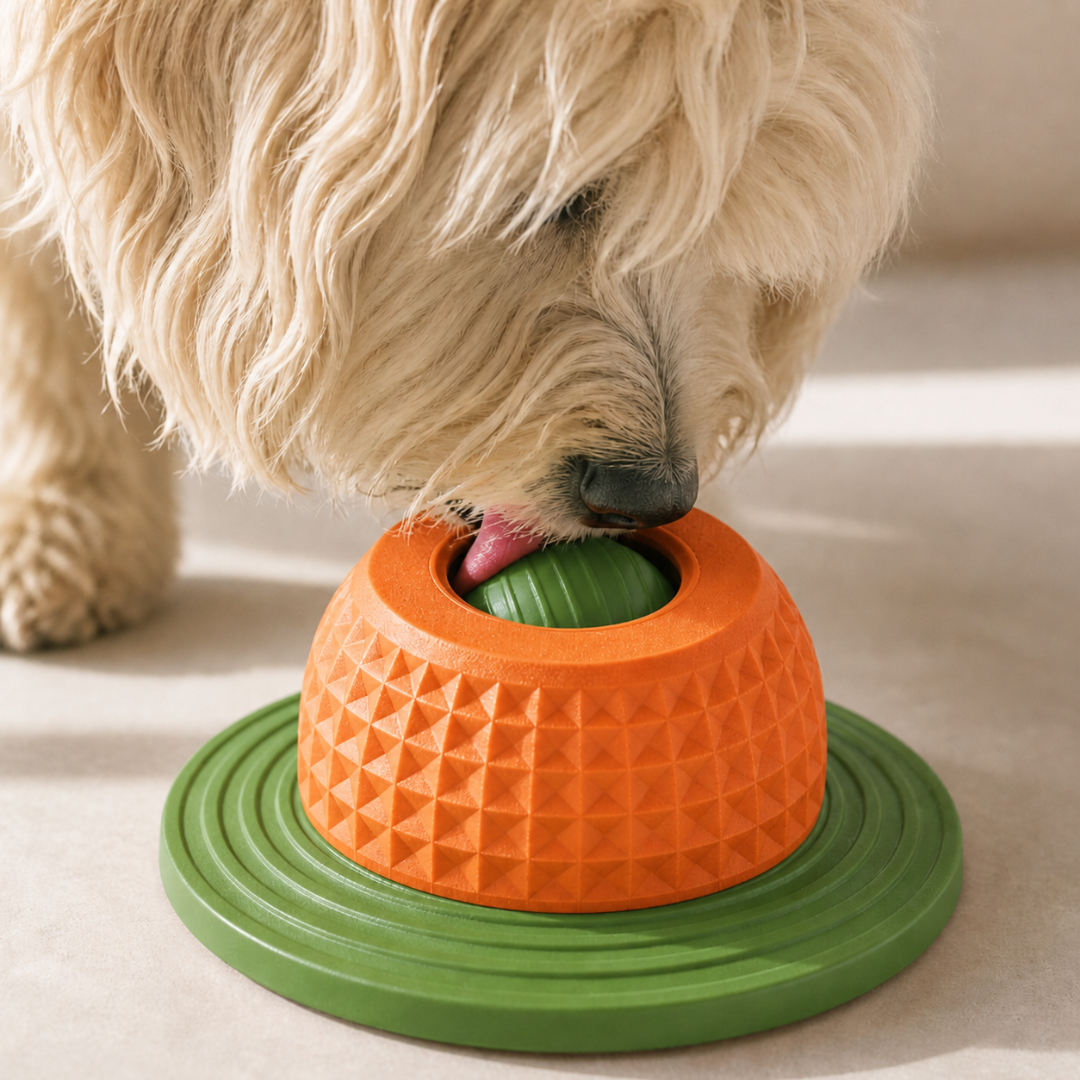 CallmPlace Honden Likbal – Interactief Hondenspeelgoed – Snackbal voor Hond – Verrijkingsspeelgoed