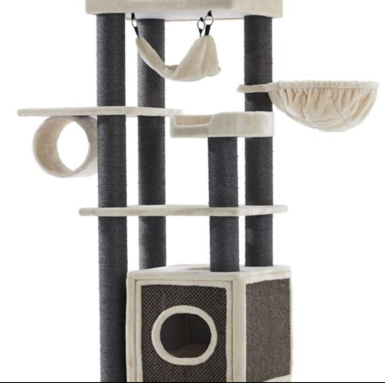 Trixie Krabpaal Humberto Xxl Creme / Grijs 68X68X174 CM