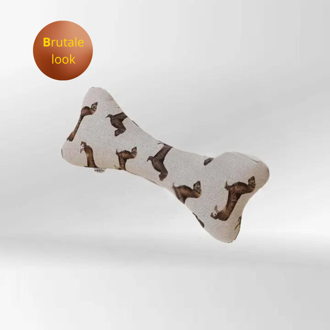 DOGS in the CITY - Honden - Pluche Hondenbot - Striphonden - Speelplezier - Knuffelbot - 40cm