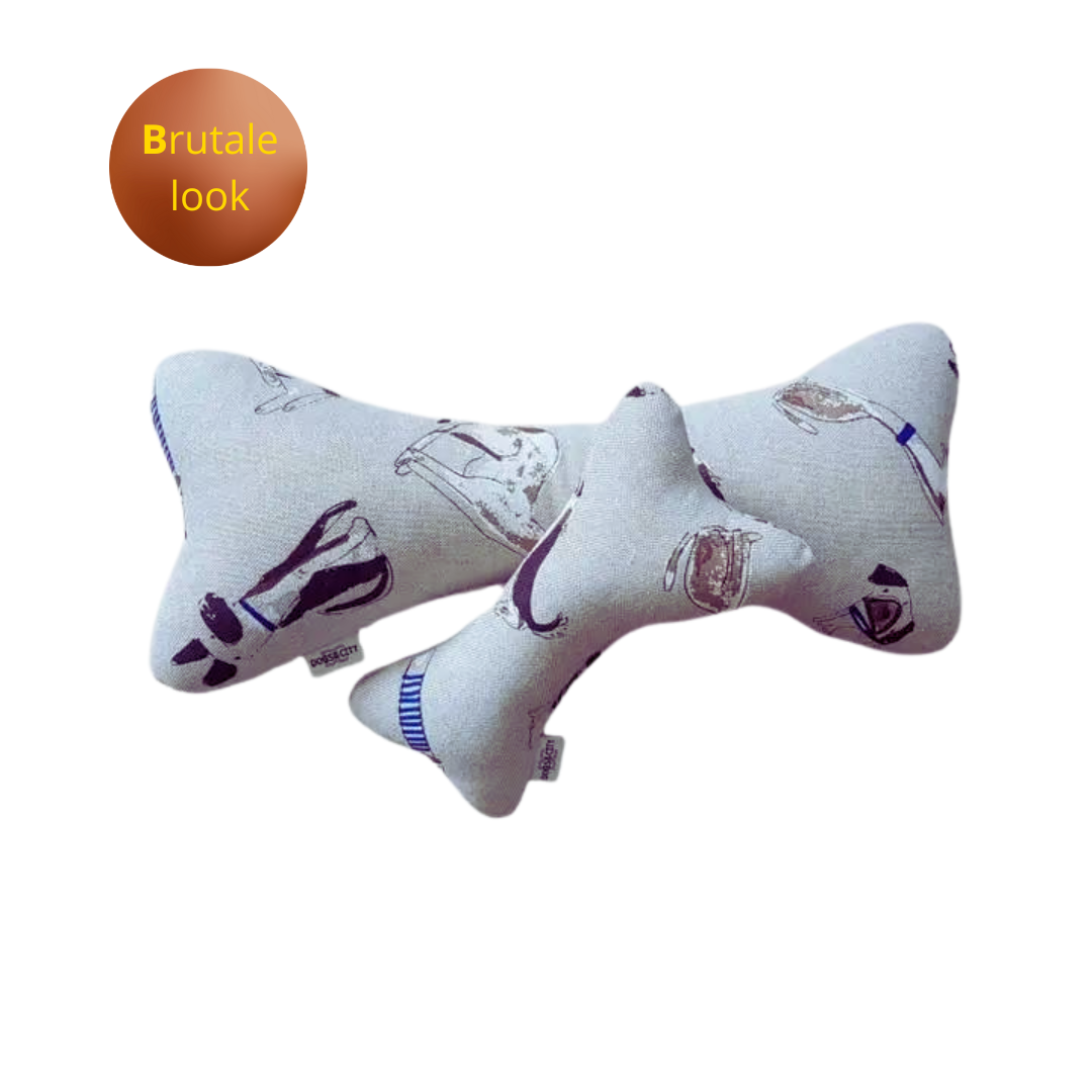 DOGS in the CITY - Honden - Pluche Hondenbot - Striphonden - Speelplezier - Knuffelbot