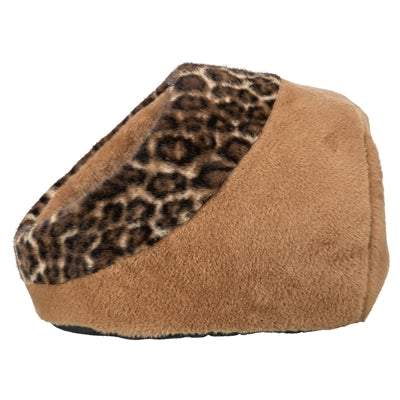 Trixie Kattenmand Iglo Leo Soft Pluche Bruin / Panterprint