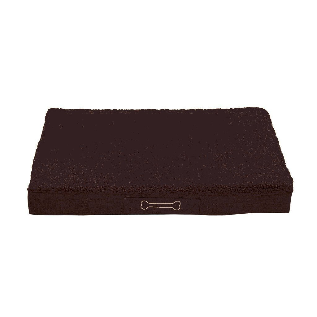Sun Garden Buddy Orthopedisch Hondenkussen 79X60X8Cm Donkerbruin