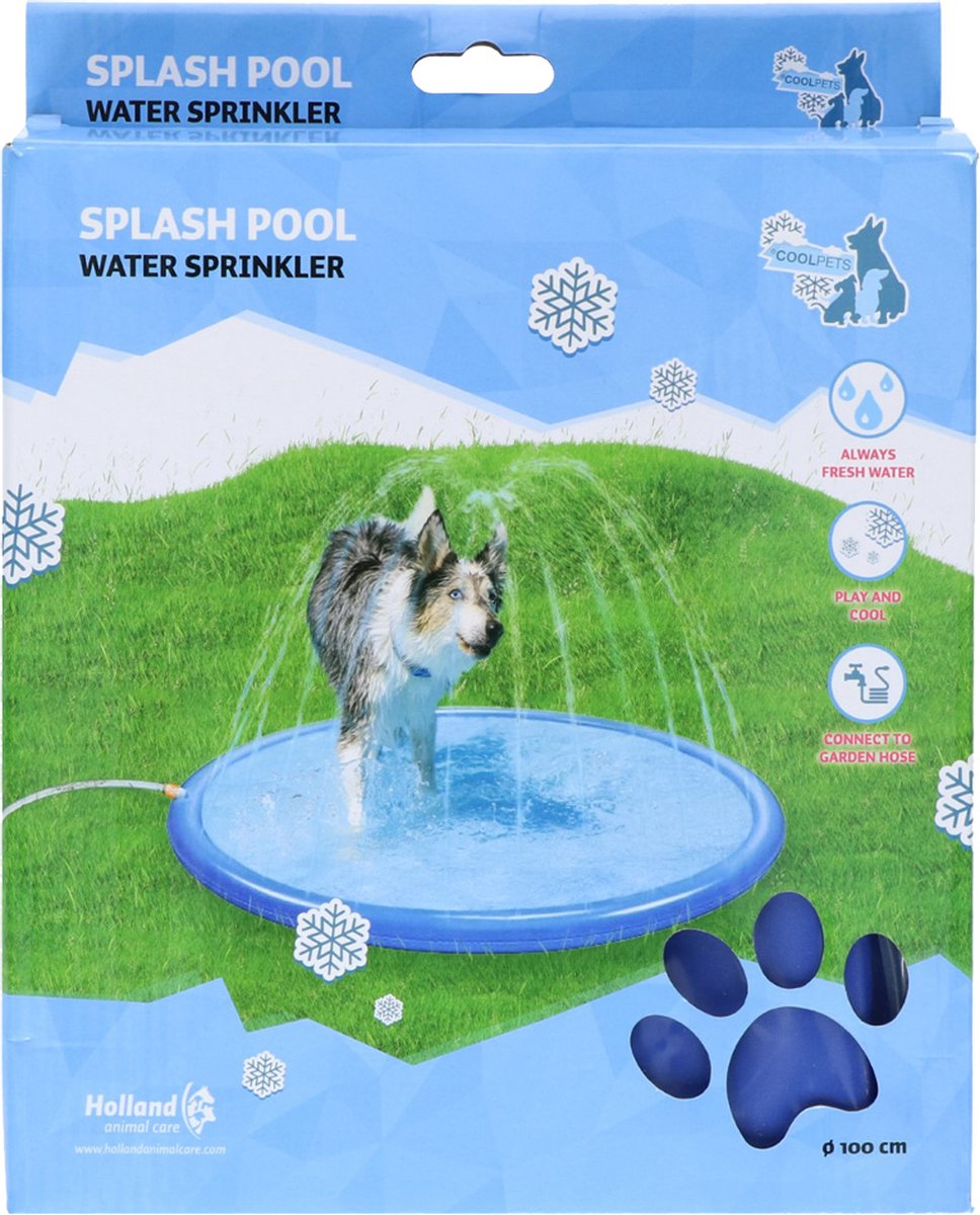 Honden - Waterplezier - Hond - CoolPets Splash Pool Sproeier