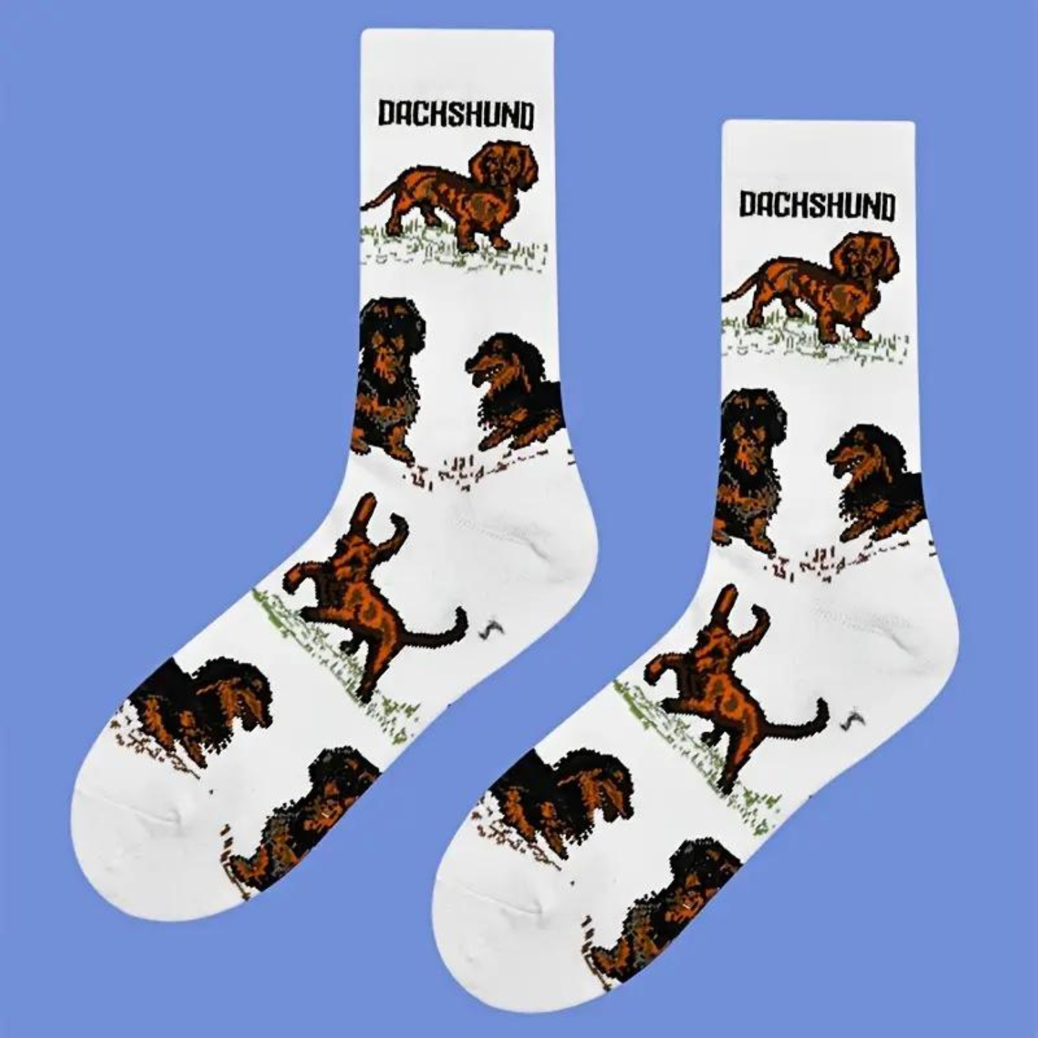 Teckel Sokken | Hondenpatroon | één maat