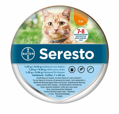 Bayer Seresto Teken- En Vlooienband Kat