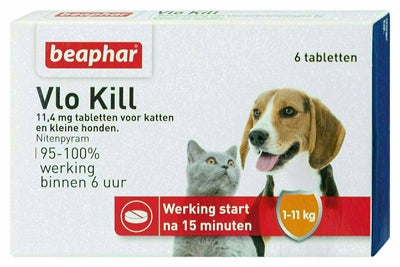 Beaphar Vlo Kill+ Kleine Hond / Kat Tot 11 Kg